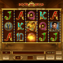 LunuBet - Book of Dead Slot Game - Egyptian Adventure